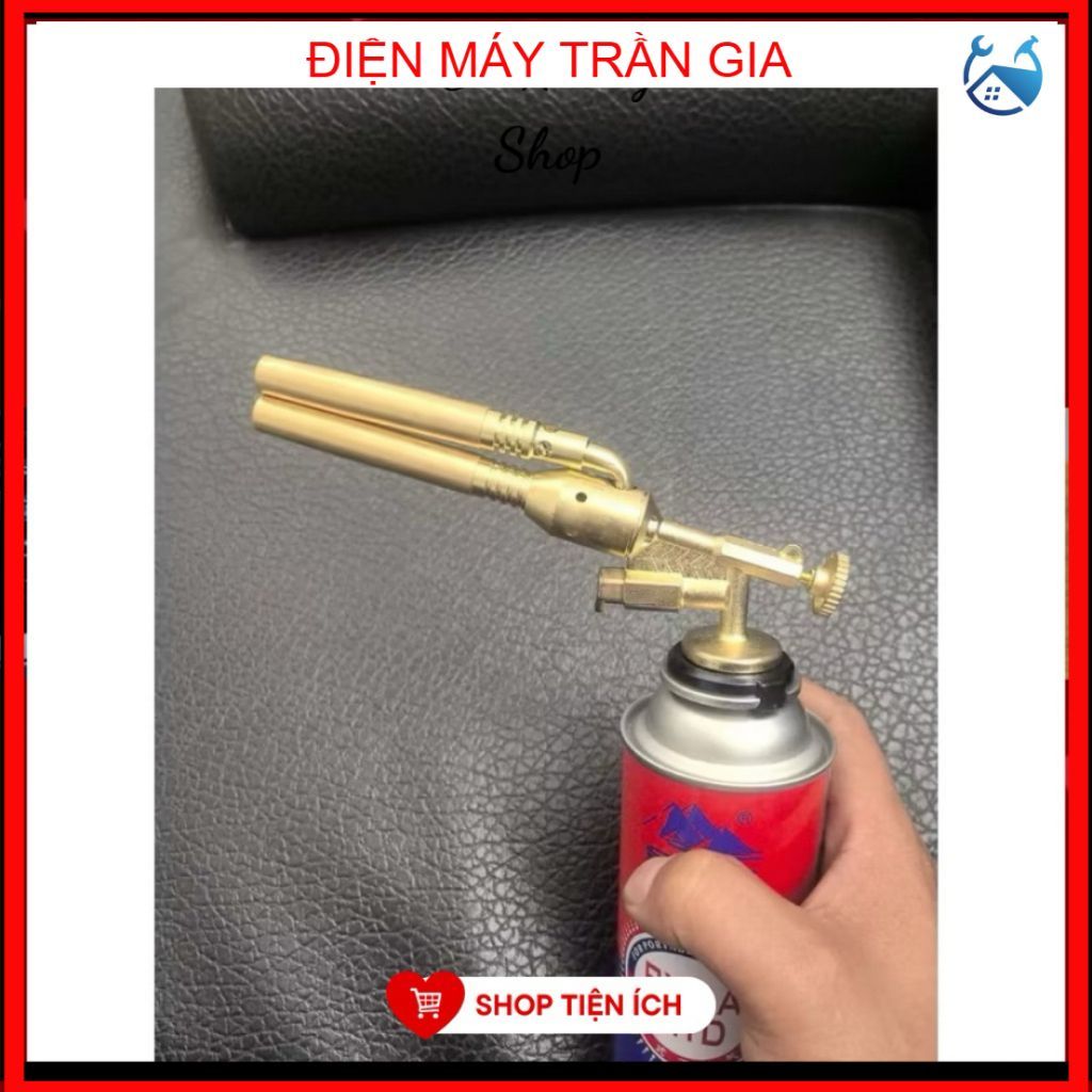 Khò Gas 2 Nòng Đánh Lửa Tự Động,Ứng Dụng Trong Hà Xì,Sử Dụng Dễ Dàng,Độ Bền Cao_ĐMTG