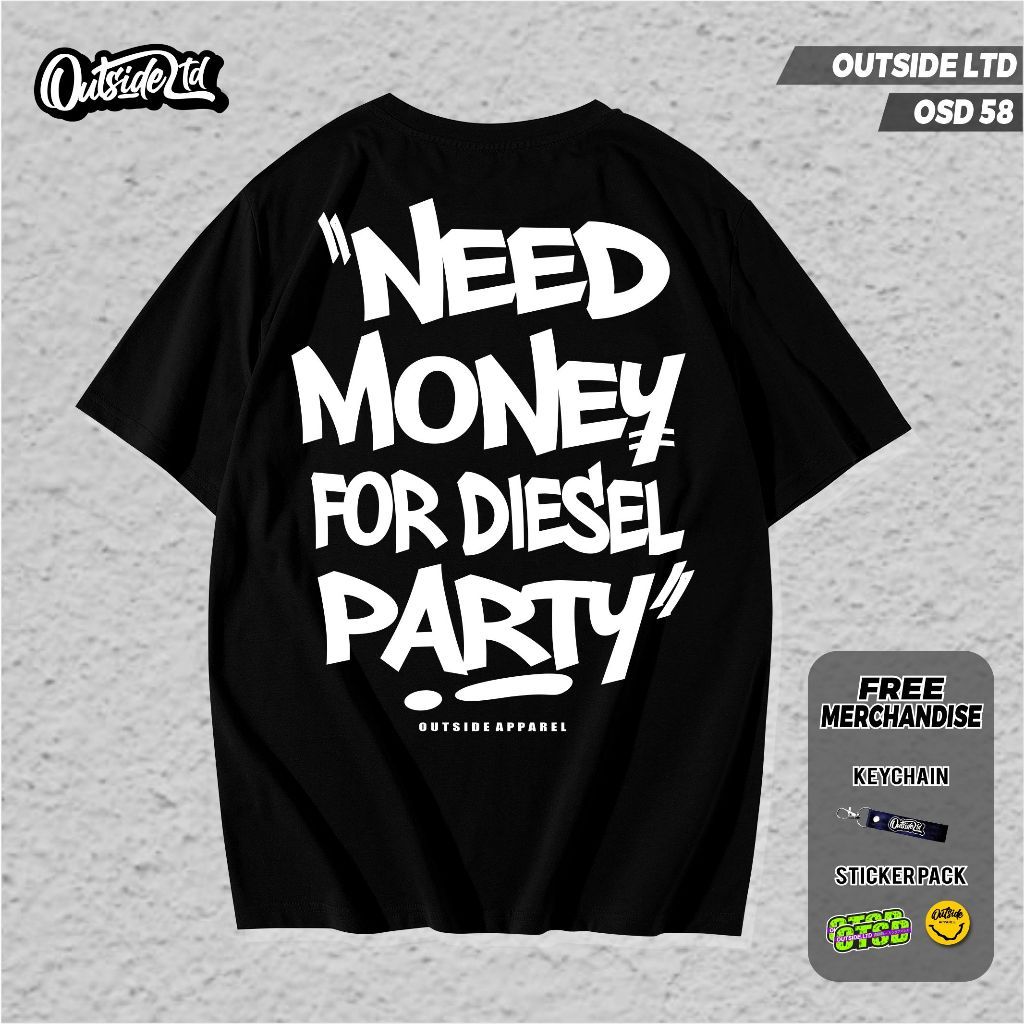 Áo thun Diesel Đảng Áo Innova Fortuner Pajero L300 Xe Tải Diesel Power Turbo