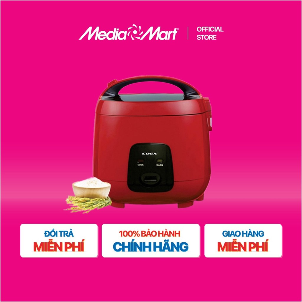 [MediaMart ONLINE-Ship 0đ] Nồi cơm điện cơ 1.8 lít Coex CR-3420R