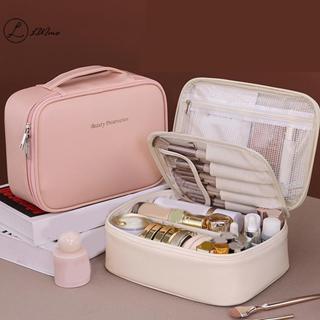 Túi đựng mỹ phẩm đa năng dung tích lớn di động LUImo Túi đựng đồ trang điểm chia nhỏ tự do Túi đựng mỹ phẩm hợp thời trang thẩm mỹ cao * Bán chạy