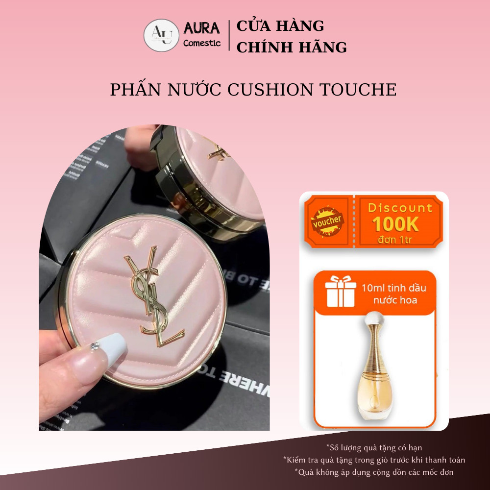 Phấn nước cushion touche eclat Glow phù hợp da thường và hỗn hợp Shop Auracomestic