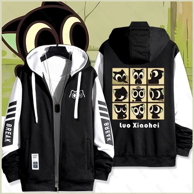 BH5 Truyền Thuyết LUOXIAOHEI anime Dây Kéo Áo Khoác Áo Unisex Top BH5