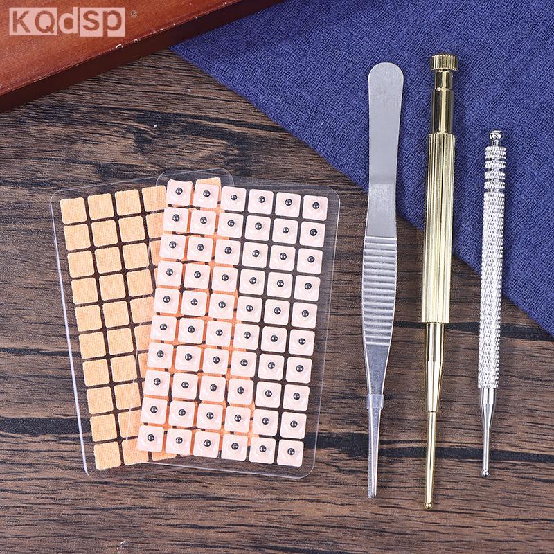 KQdsp 1200 Cái Cowherb Seed Ear Sticker Set Auriculotherapy Châm cứu Massage Trị liệu nạo vét Cơ thể
