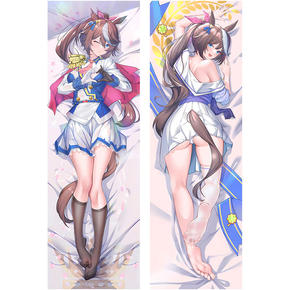 Umamusume Pretty Derby Tokai Teio Dakimakura Vỏ Gối Ôm Thân Gối Bao 50 * 150
