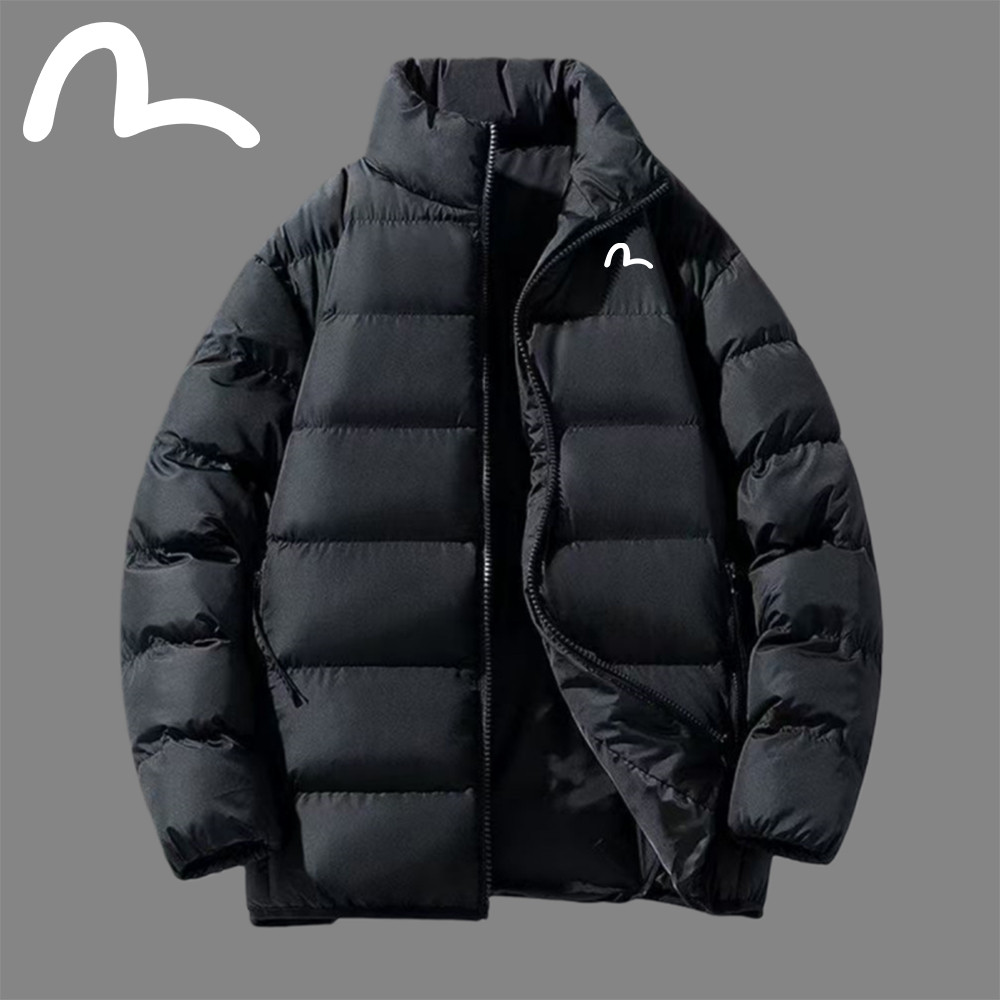 Evisu & Fushen - Áo Khoác Cotton Thu Đông 2025, Phong Cách Mới Cho Nam Nữ, Chống Gió & Chống Mưa, Ló