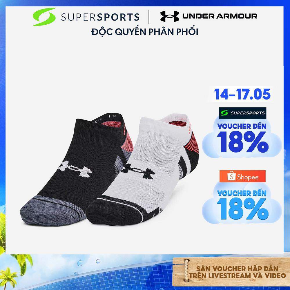 Vớ Thể Thao Under Armour Pt Slipspeed (2 Đôi) - Nhiều Màu - 1387087-100