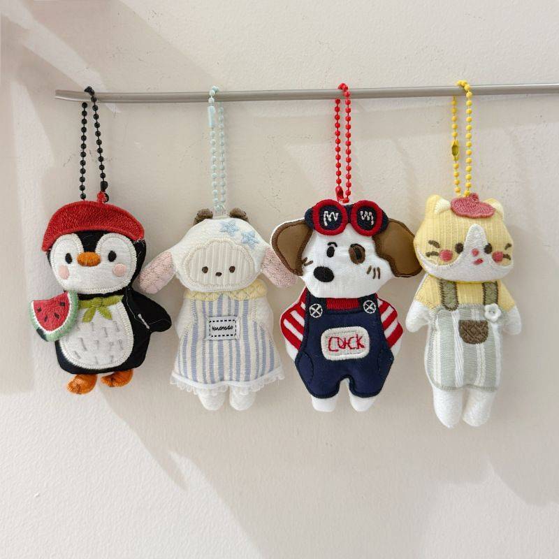 Cartoon Cute Pendant Bag Decorations Keychain Accessories Ornaments BM4H