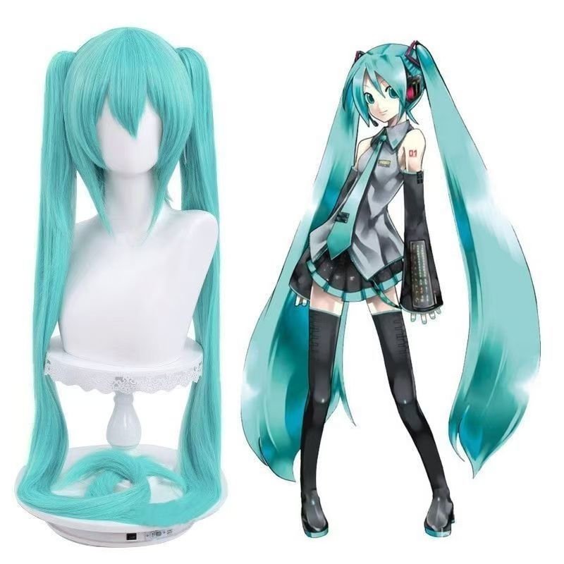 Toc Gia Hatsune Miku Anime Cosplay Sieu Thom Ngon Dam Da Giai Sau An Lien Cuc Da