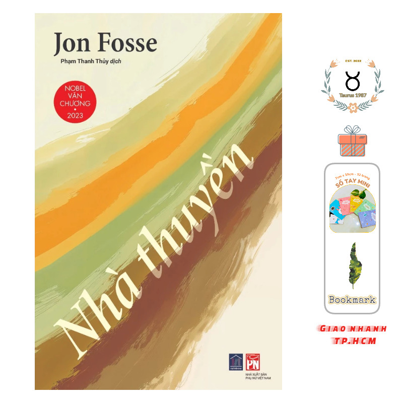 Sách Nhà Thuyền - Jon Fosse (tác giả Nobel Văn chương 2023) - Rainbow Books