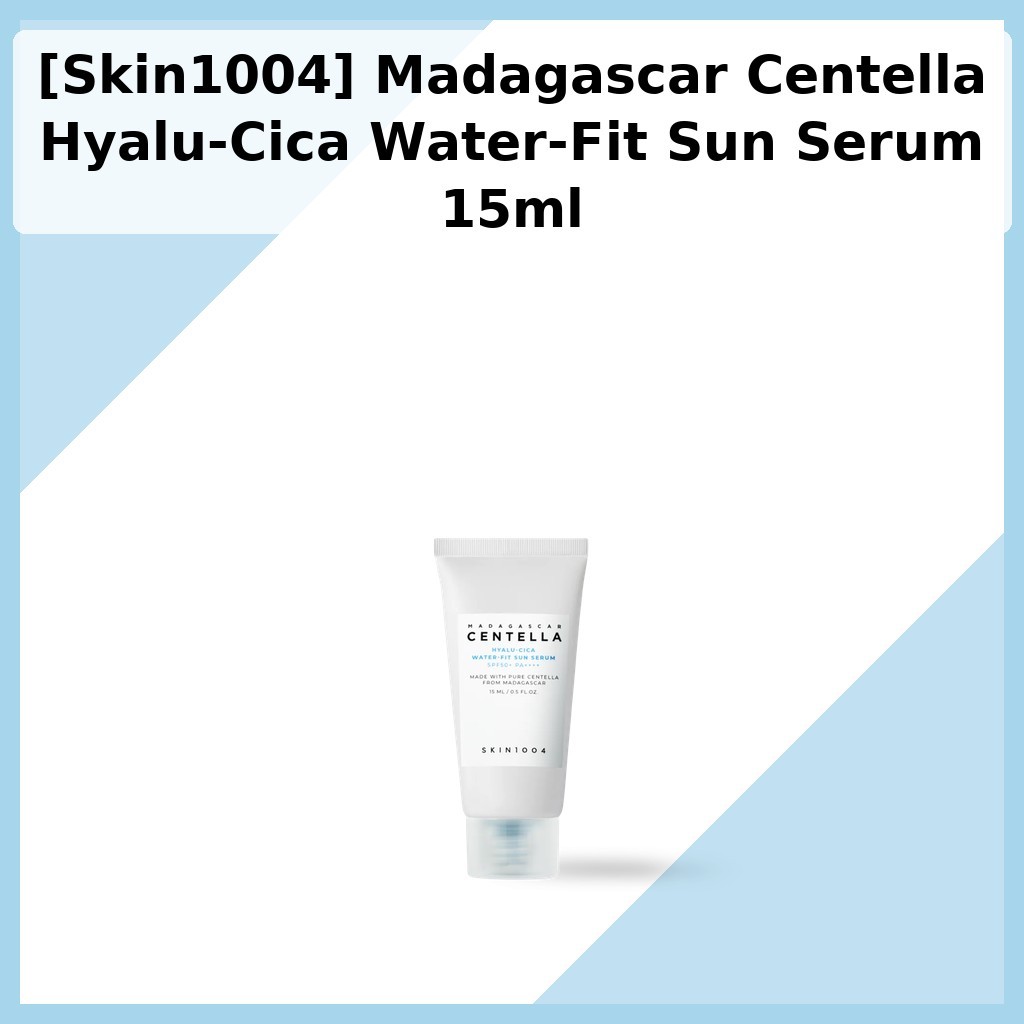 [Skin1004] Madagascar Centella Hyalu-Cica Water-Fit Sun Serum 15ml / Serum chống nắng Hàn Quốc / Wat