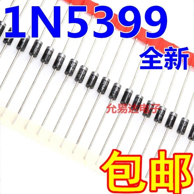 Bộ chỉnh lưu Diode có sẵn hoàn toàn mới 1N5399 IN5399 1.000V Công suất cao chân dài