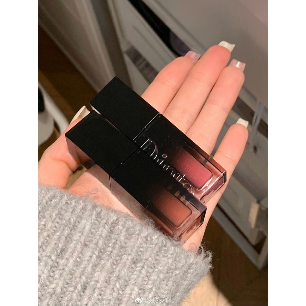 Wen Jiaying Cùng Phong Cách Hàn Quốc Niche DINTO Water Gloss Mirror Lip Glaze Dưỡng Ẩm Dưỡng Ẩm 205 