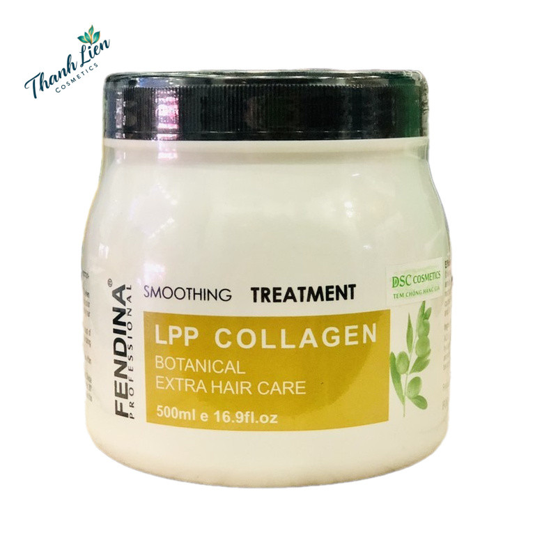 Kem ủ tóc, hấp tóc phục hồi tóc hư tổn Fendina LPP Collagen 500ml .TL