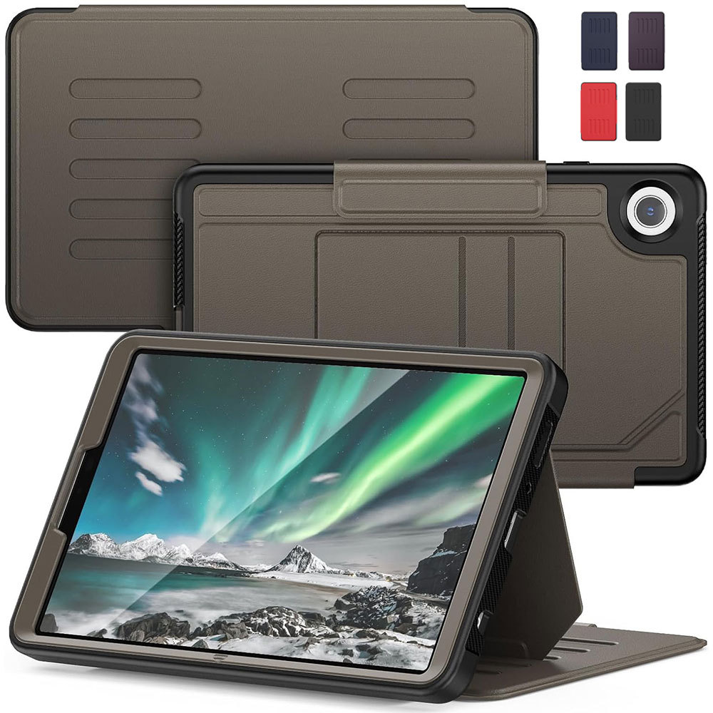 Ốp lưng bằng da lật chống sốc hấp thụ từ tính mạnh mẽ cho Samsung Galaxy Tab A11 Plus 11 inch 2025, 