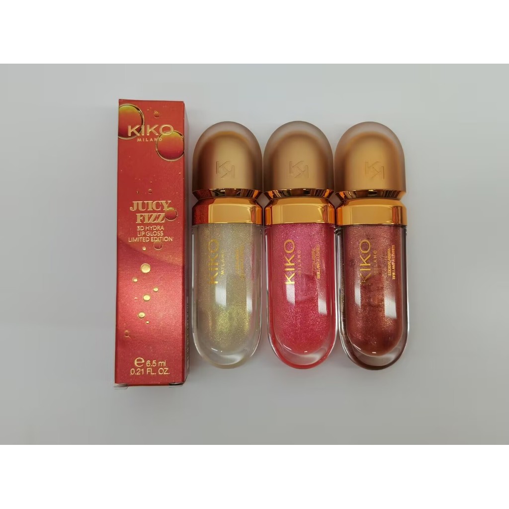 Mới Juizy Frizz 3D Hydra Gloss Kiko Milano LIMITED