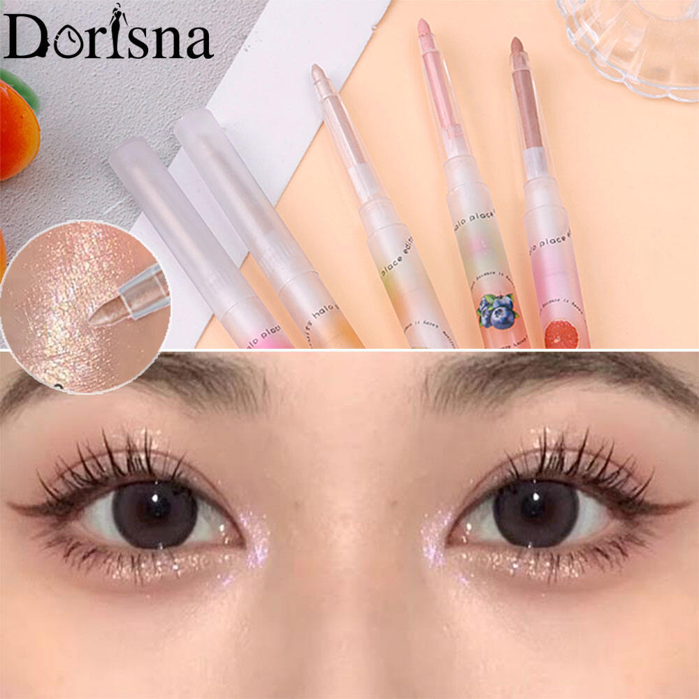 Dorisna Smooth Silky 3D Pen Brightens Eyes for Beginners Pearl Glow Memo Pen Trang điểm mắt