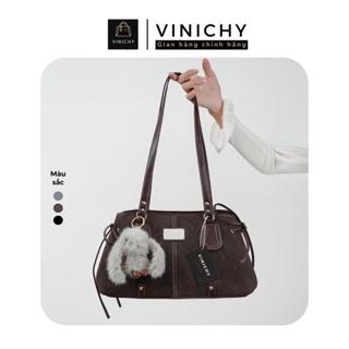   Deal mở bán tặng quà QU5  Túi xách nữ đeo vai VINICHY tote dung tích lớn size 35cm HA838 