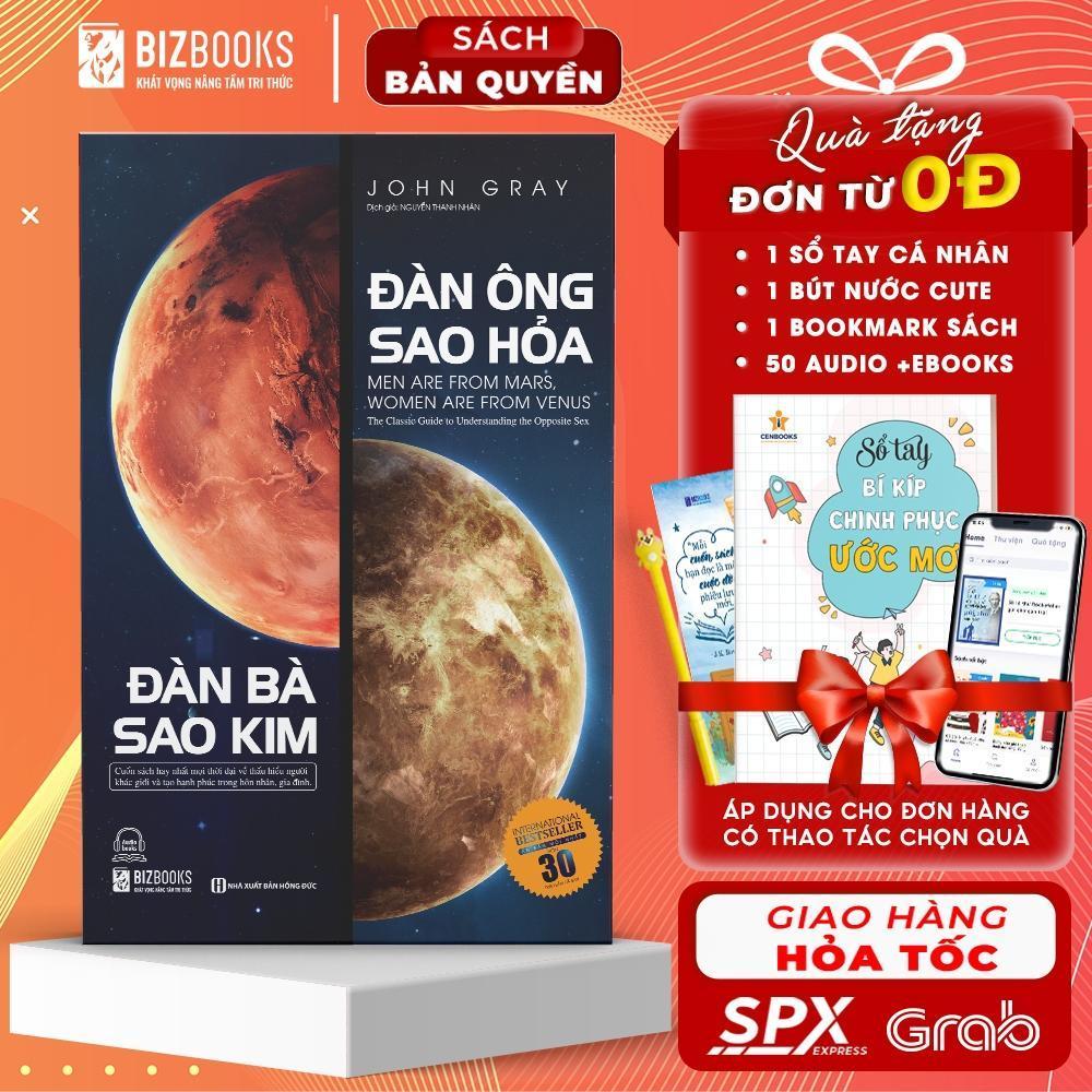 Sách - Đàn Ông Sao Hỏa Đàn Bà Sao Kim - Thấu Hiểu Phụ Nữ Đàn Ông Hay, Giữ Hạnh Phúc Gia Đình, Tình Y