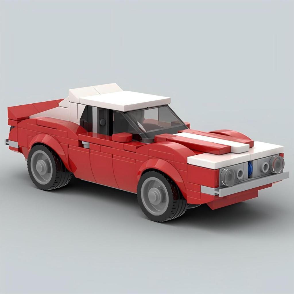 Khối xây dựng trong nước MOC-41645 Tương thích với Lego Gun AMC Javelin AMX Mô hình đồ chơi lắp ráp 