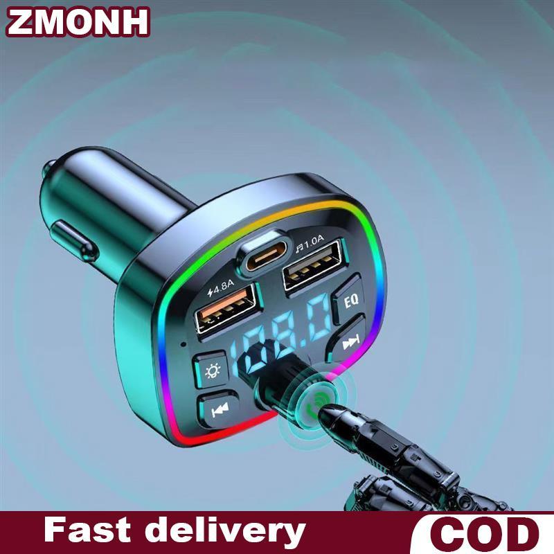 Zmo Q7 Bluetooth 5.0 xe FM Transmitter với Dual USB PD sạc