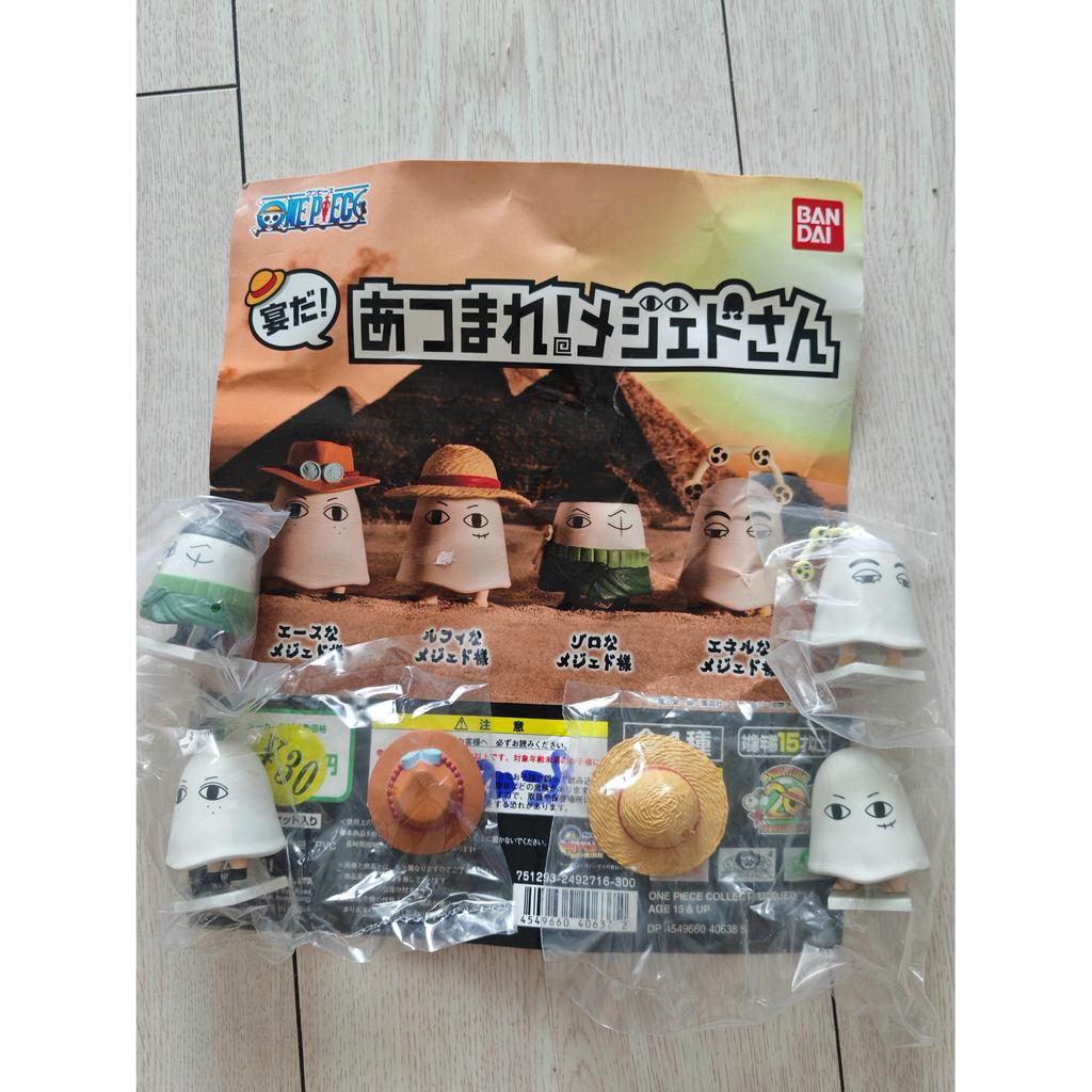 Gashapon Hàng Cũ One Piece One Piece Thần Ai Cập Luffy Mũ Rơm Ace Zoro