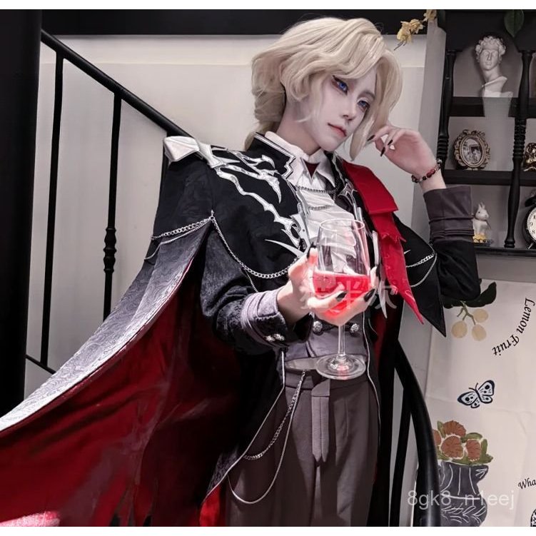 Nhiếp ảnh gia Joseph cos Trang phục biểu diễn Halloween của Identity V cosplay Bộ trang phục game đầ