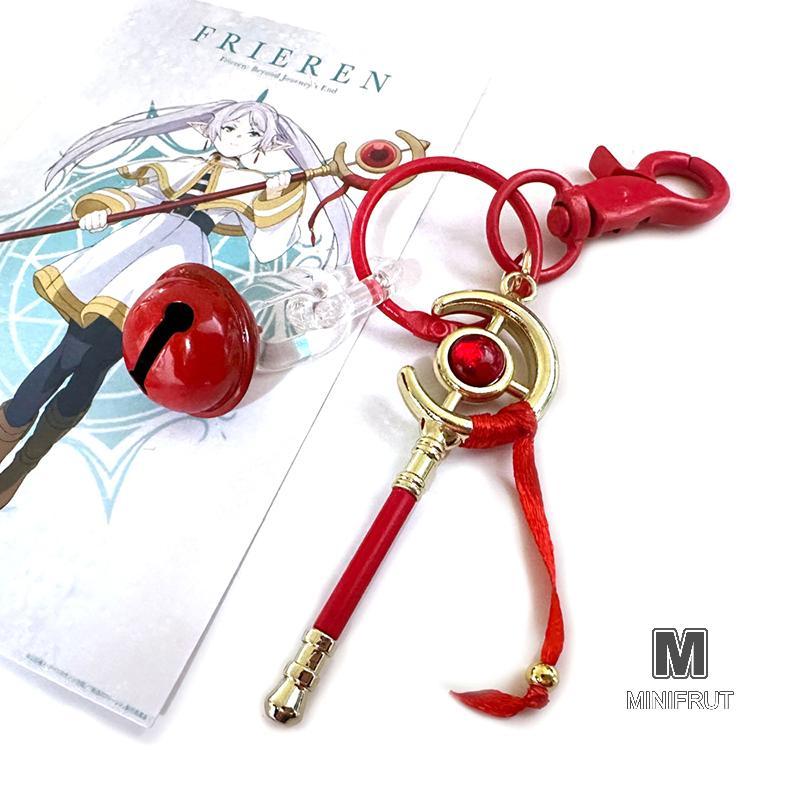 MINIFRUT] Túi Mặt Dây Chuyền Phụ Kiện Anime Frieren Tại Lễ Tang Frieren Cosplay Móc Chìa Khóa Friere
