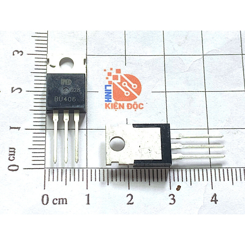 [ Combo 5 chiếc ] Transistor NPN BU406 7A 200V TO-220C chính hãng mới