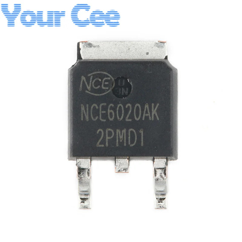 50 Cái / 5 Chiếc NCE6020AK NCE6020 TO-252-2 60V / 20A N-channel MOS Trường Hiệu Ứng Ống SMD IC Chip