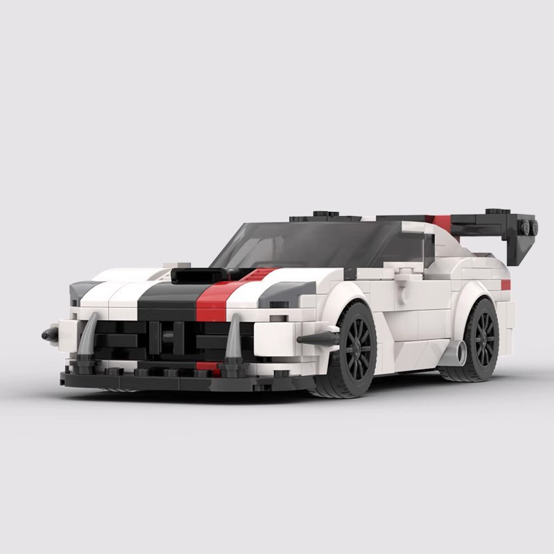 MOC Khối Xây Dựng Tương Thích Lego 99183 Dodge Viper ACR Đồ Chơi Hội Sáng Tạo Mô Hình Xe Trang Trí L