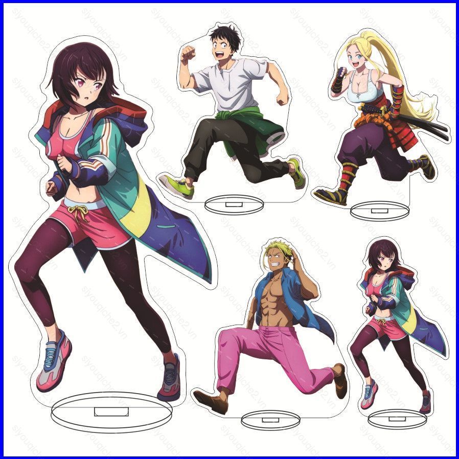 SV Zom 100: Bucket List of the Dead Hình Đồ Chơi Mô Hình Anime Acrylic Đứng Tấm Giá Đỡ Tendou Akira 