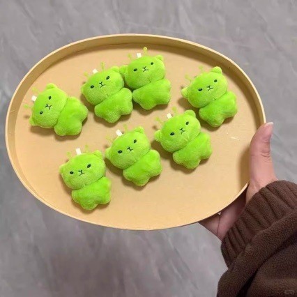 [Khuyến nghị của cửa hàng] Mặt dây chuyền búp bê làm bằng tay Alien Mi Invaded Earth Siêu mềm Phụ ki