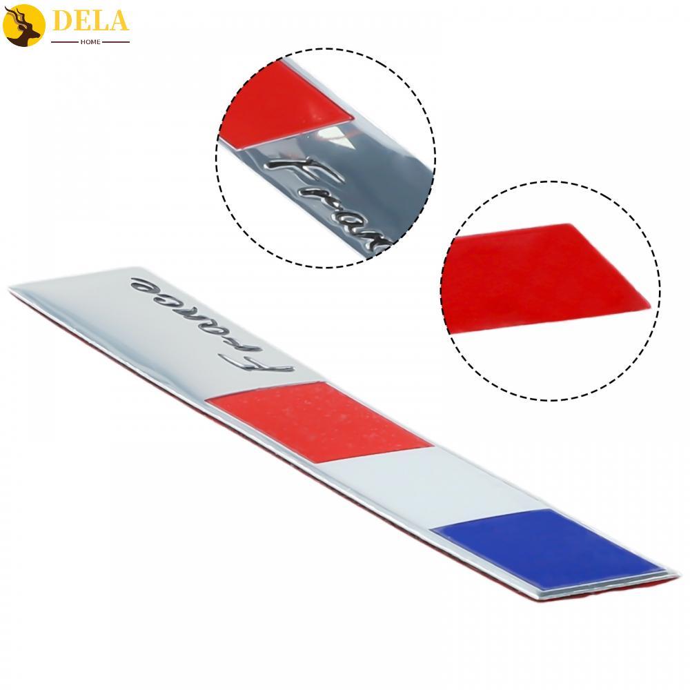 Waterproof and Fade proof Aluminum Car Decal Sticker for French Car owners#DELA