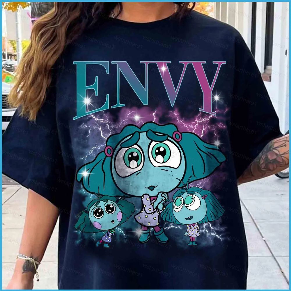 Áo thun NS1 Inside Out SADNESS ENVY ANXIETY BINGBONG áo thun ngắn tay SN1