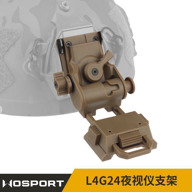 WoSporT L4G24 Giá đỡ tầm nhìn ban đêm PVS15 PVS18 GPNVG18 Giá đỡ mũ bảo hiểm chiến thuật xe tải