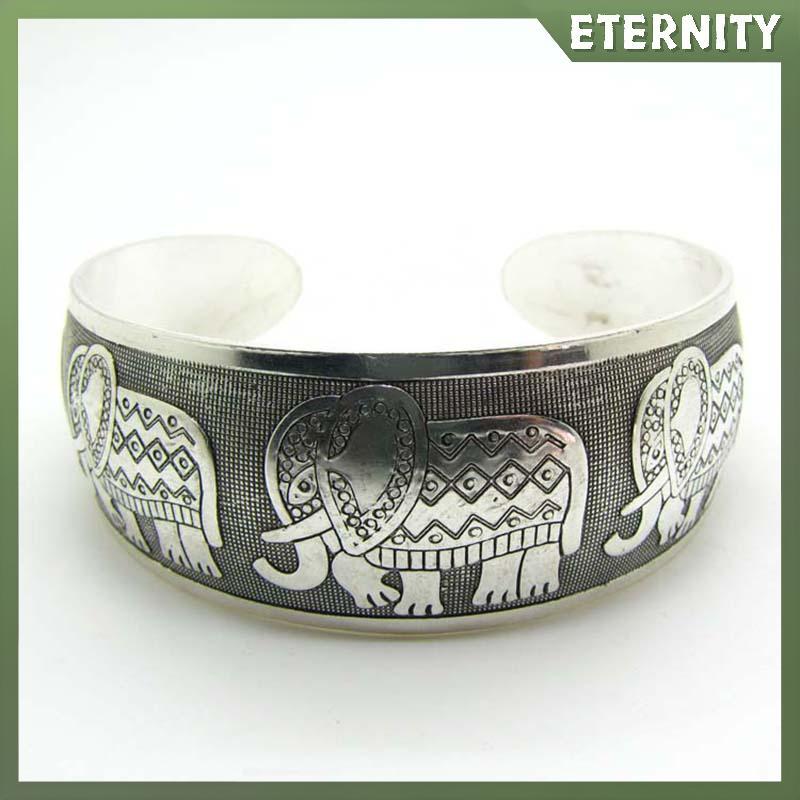 ETERNITY Hot Women New Tây Tạng Bạc Totem Lắc Tay Vòng Tay Vòng Tay