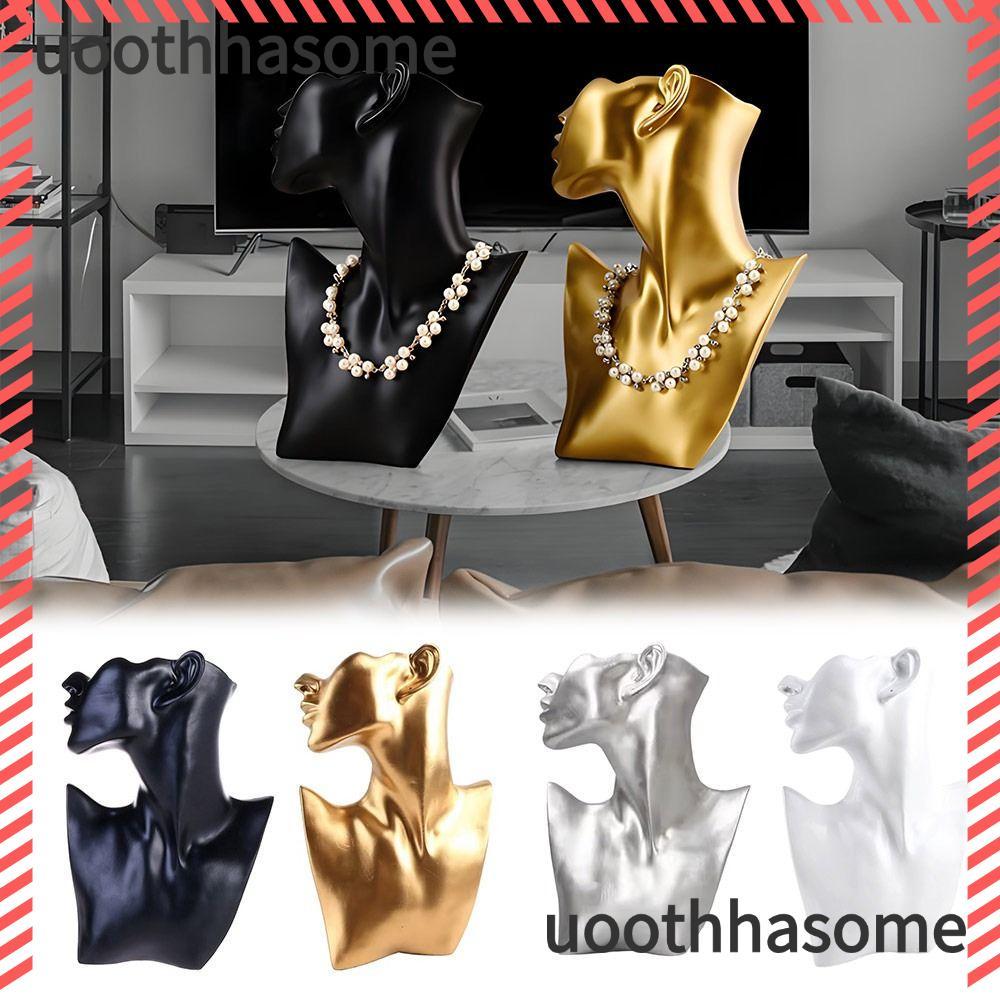 Giá trưng bày trang sức hình nộm UOOTHASHASOME, Giá trưng bày đồ trang sức hình ảnh đầu độc đáo, Giá