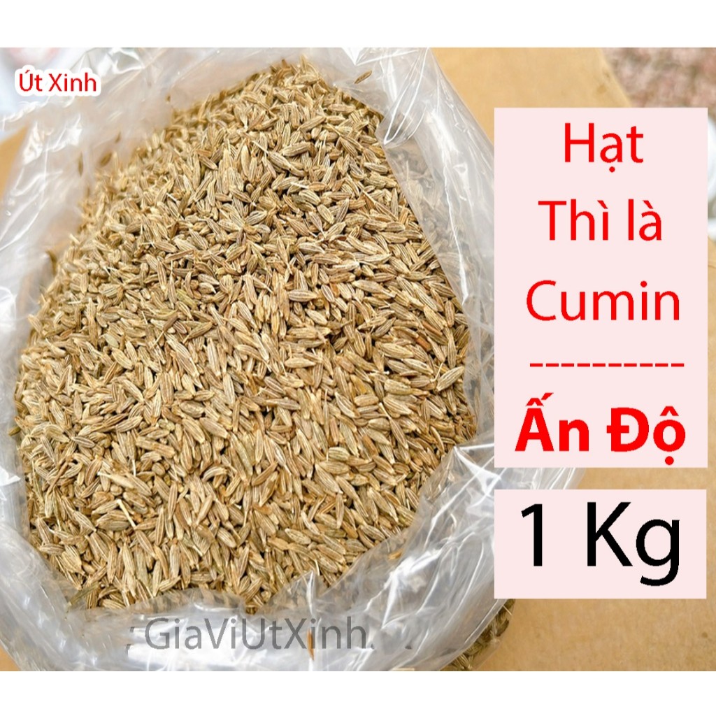 HẠT THÌ LÀ CUMIN 1KG – CUMIN WHOLE ẤN ĐỘ – HẠT XIROM NGUYÊN CHẤT ..