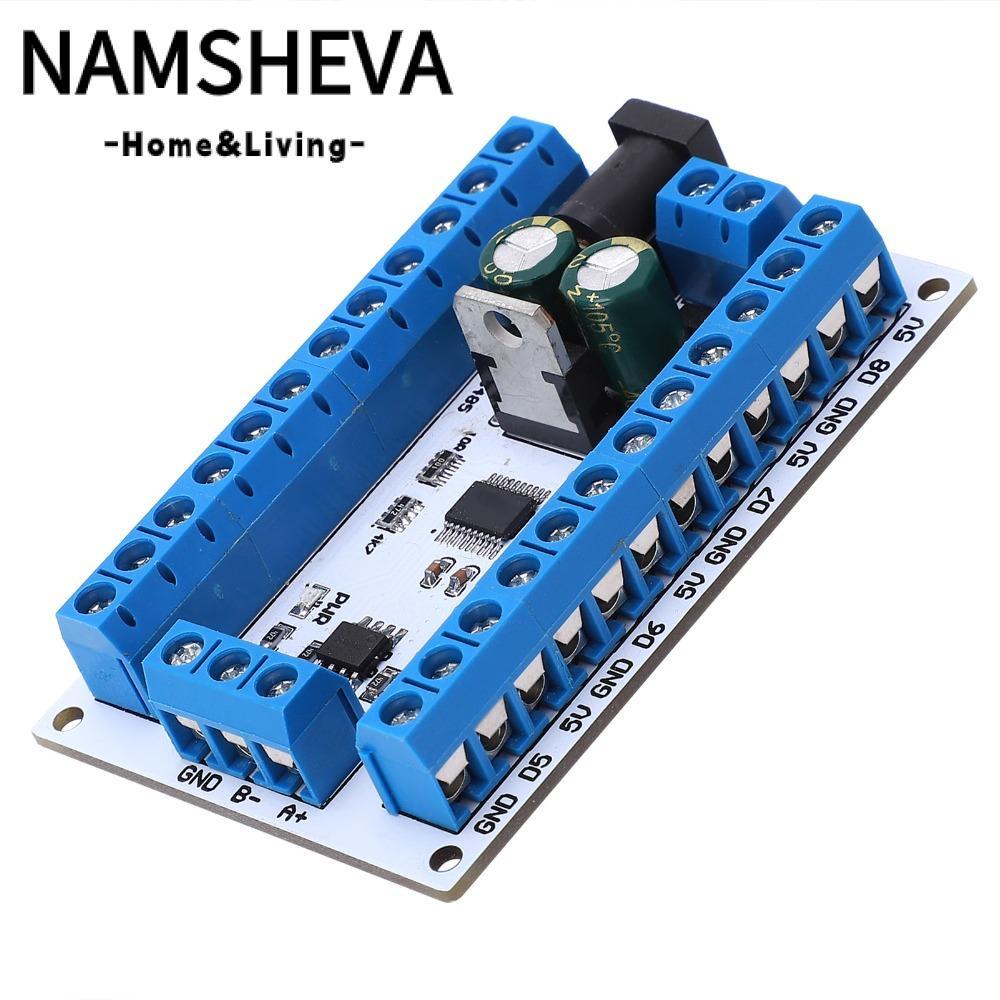 Mô-đun cảm biến NAMSHEVA RS485, Bảng mạch R4DCB08 8 kênh DC6-24V DS18B20, Mô-đun rơle Mô-đun cảm biế
