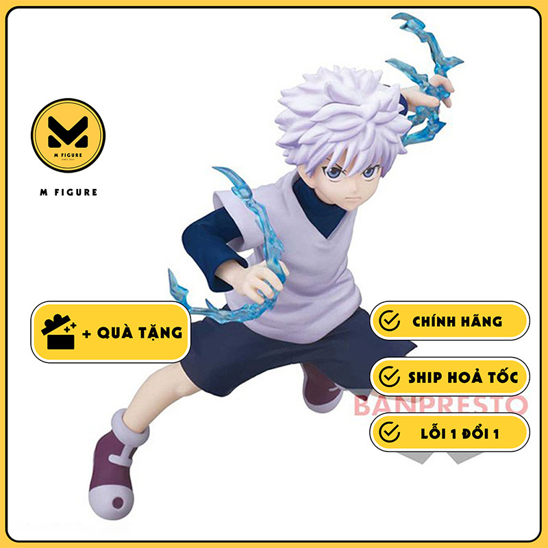 MÔ HÌNH Killua Zoldyck - Hunter × Hunter - Vibration Stars(Bandai Spirits) FIGURE CHÍNH HÃNG