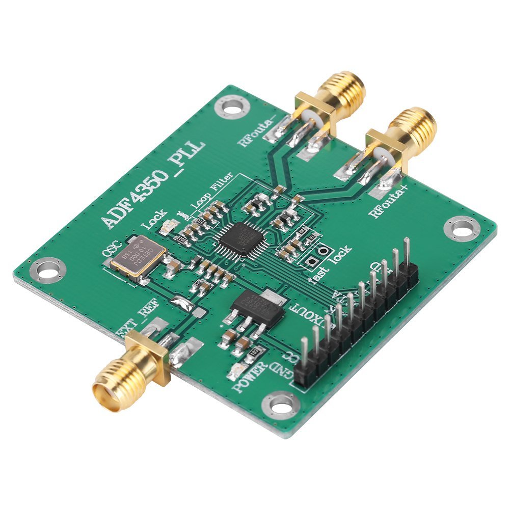 137M-4.4GHz Nguồn RF PLL Bộ tổng hợp tần số vòng khóa pha ADF4350 Ban phát triển