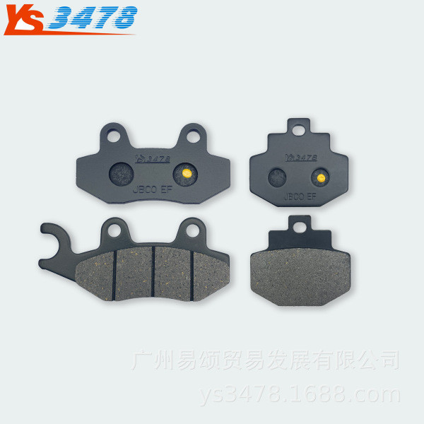 Guốc phanh phanh đĩa trước và sau xe máy Royal/Alloy RA GP150/GP200/GP300