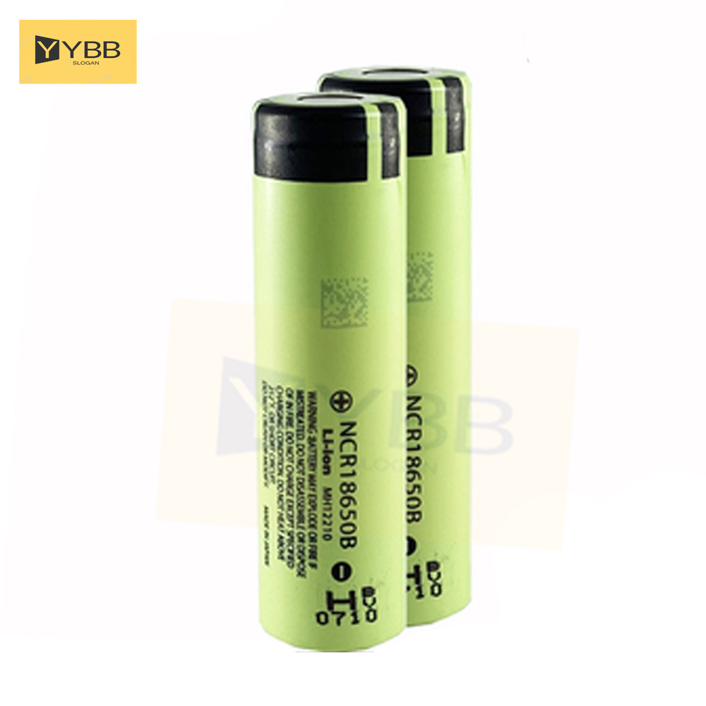 Mới 18650 Panasonic 3400mAh Sản xuất tại Nhật Bản 18650 3.7V Đầu phẳng YYBB
