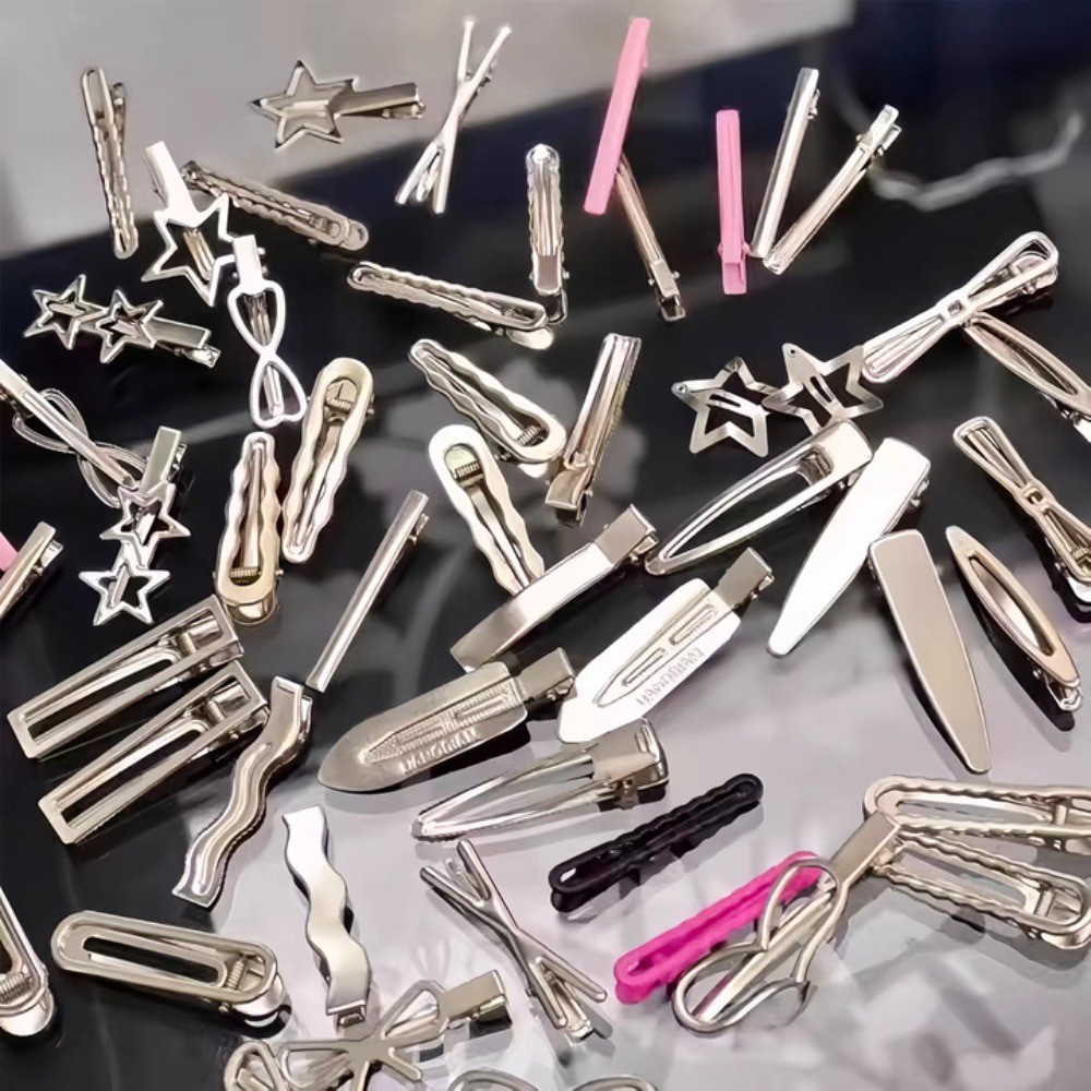 (Lô hàng địa phương) 40 Chiếc Dopamine Girls Star Kẹp Tóc Bên Nổ Kẹp Tóc Nữ Phụ Kiện Tóc