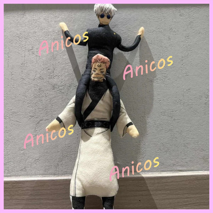 Anime Gojo Satoru Itadori Yuji Cosplay Búp Bê Sang Trọng Nhồi Bông Hình Búp Bê Trang Trí Phòng Trừu 