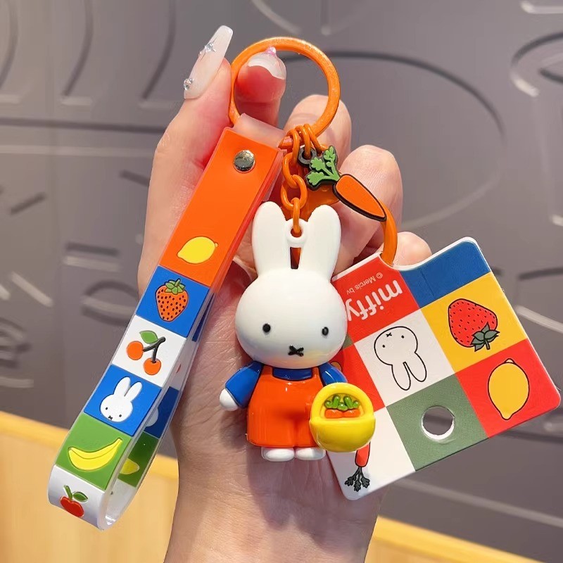 Búp bê móc khóa Miffy Miffy Miffy Fruit Series