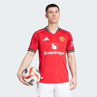  adidas Bóng đá Áo đấu sân nhà chính hãng Manchester United mùa giải 25 26 Nam Đỏ JI7429 