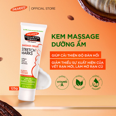 [Chính hãng] Kem rạn da ngăn ngừa và hỗ trợ làm mờ vết rạn Palmer's 125g