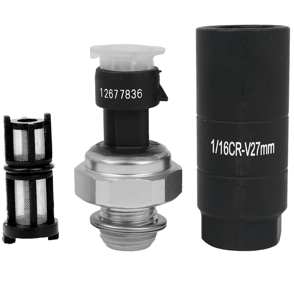 12573107 Cảm Biến Áp Suất Dầu Có Ổ Cắm Cho Chevy Silverado 1500 2500 3500 Tahoe Suburban Impala Avalanche Express GMC Sierra Yukon Cadillac Escalade CTS 2003 2004 2005 2006 2007