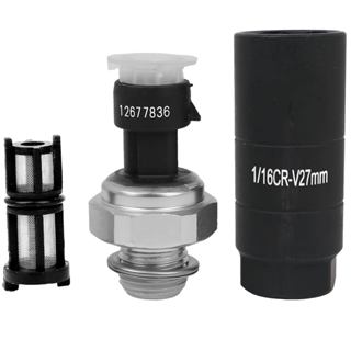 12573107 Cảm Biến Áp Suất Dầu Có Ổ Cắm Cho Chevy Silverado 1500 2500 3500 Tahoe Suburban Impala Avalanche Express GMC Sierra Yukon Cadillac Escalade CTS 2003 2004 2005 2006 2007